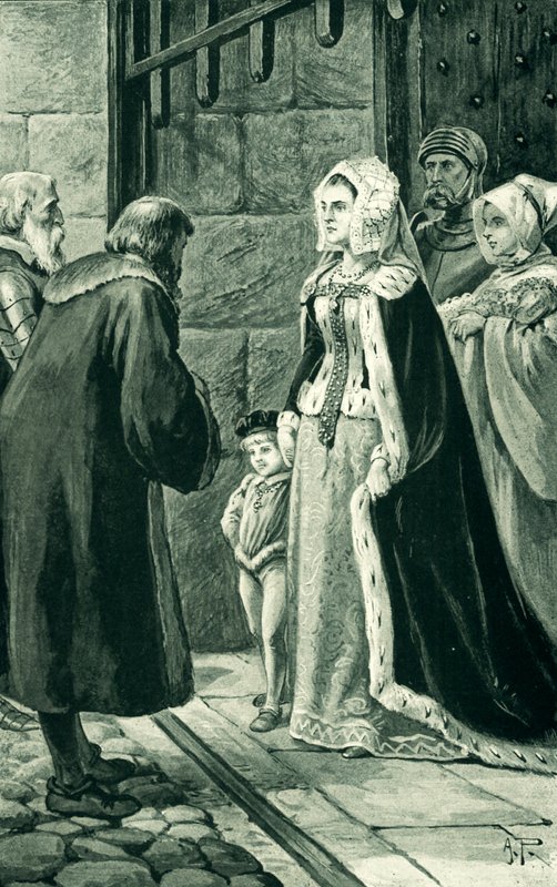 Margit királynő, IV. Jakab özvegye, dacol a nemesekkel alkotó: Alfred Pearse