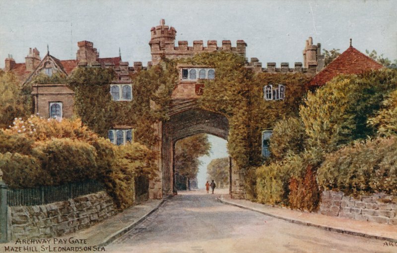 Archway Pay Gate, Maze Hill, St Leonards-on-Sea alkotó: Alfred Robert Quinton