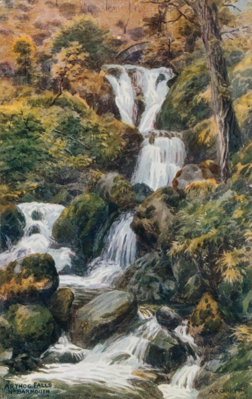Arthog Falls, Nr. Barmouth alkotó: Alfred Robert Quinton