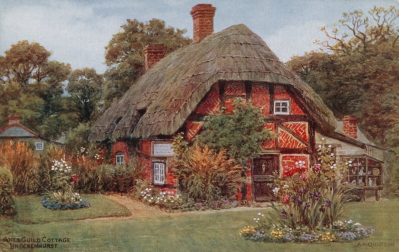 Arts Guild Cottage, Brockenhurst alkotó: Alfred Robert Quinton