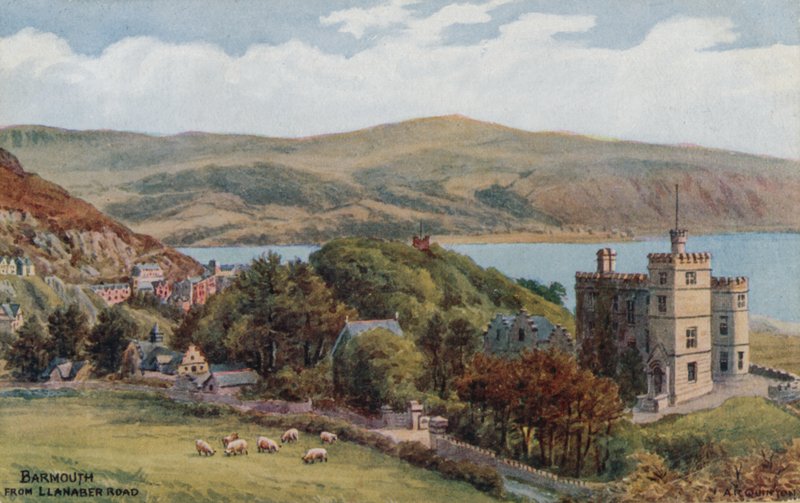 Barmouth. Az LLanaber Roadról alkotó: Alfred Robert Quinton