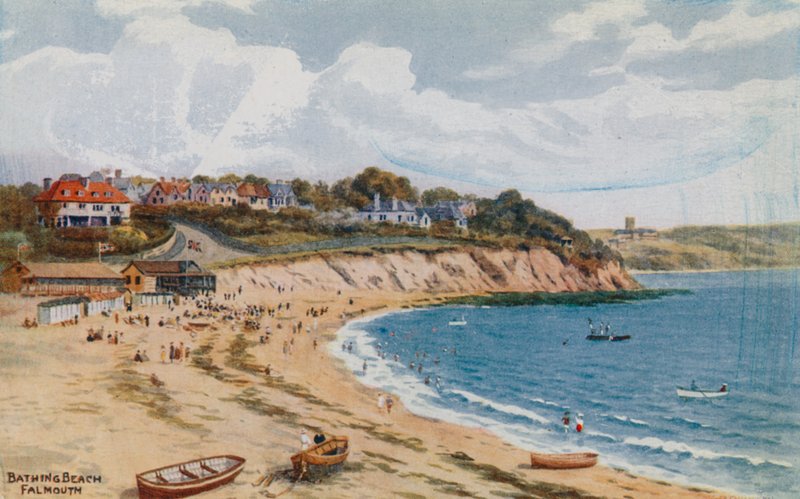 Fürdőstrand, Falmouth alkotó: Alfred Robert Quinton