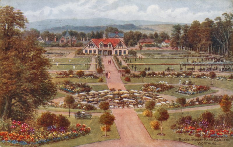 Beach House Park Gardens, Worthing alkotó: Alfred Robert Quinton