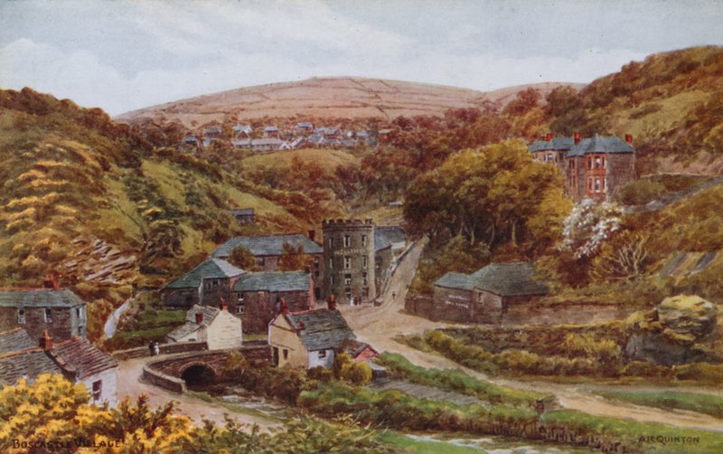 Boscastle falu alkotó: Alfred Robert Quinton