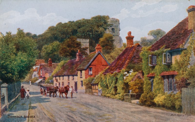 Bramber, Sussex alkotó: Alfred Robert Quinton