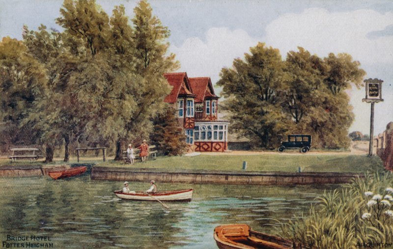 Bridge Hotel, Potter Heigham alkotó: Alfred Robert Quinton