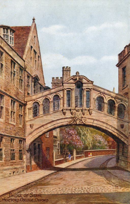 Sóhajok hídja, Hertford College, Oxford alkotó: Alfred Robert Quinton