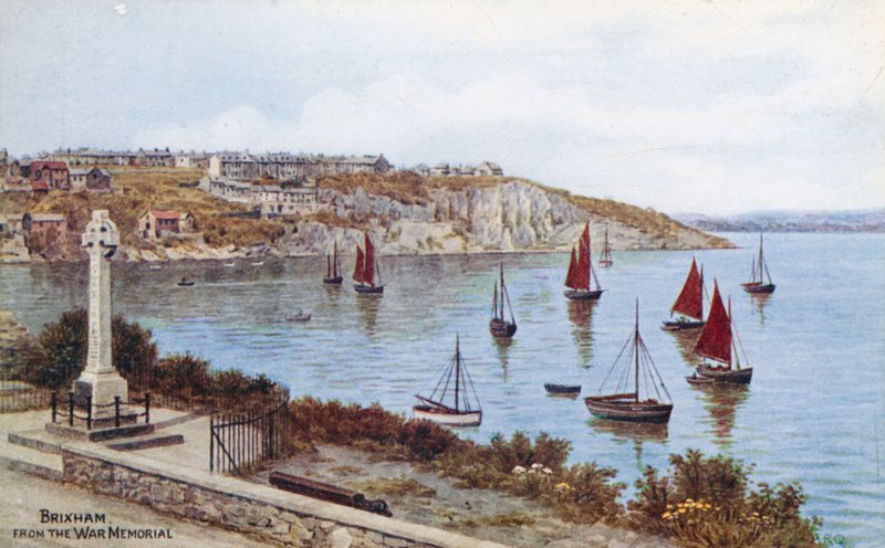 Brixham, a háborús emlékműtől alkotó: Alfred Robert Quinton