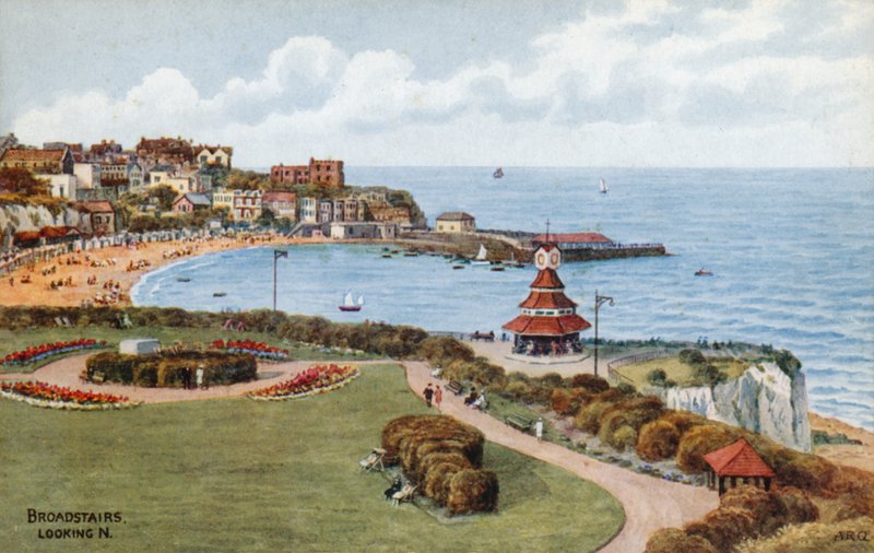 Széles lépcső, N-re néz alkotó: Alfred Robert Quinton