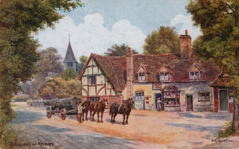 Buckland Reigate közelében alkotó: Alfred Robert Quinton