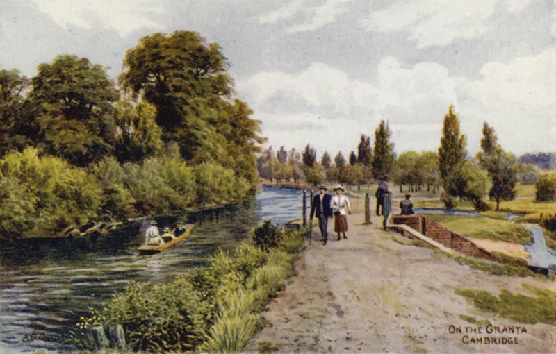 Cambridge: A Grantán (színes litó) alkotó: Alfred Robert Quinton