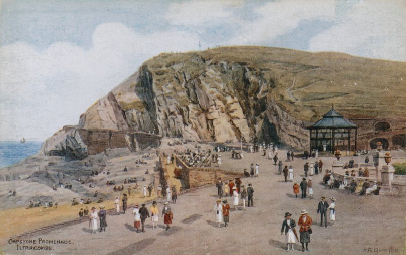 Capstone Promenade, Ilfracombe alkotó: Alfred Robert Quinton