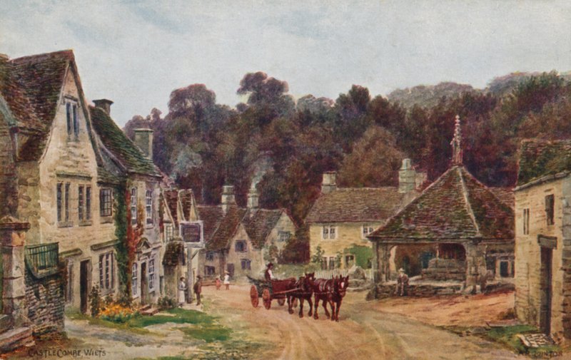Castle Combe, Wiltshire alkotó: Alfred Robert Quinton