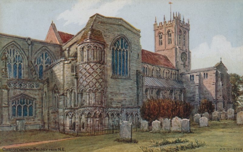 Christchurch Priory É K-ből alkotó: Alfred Robert Quinton