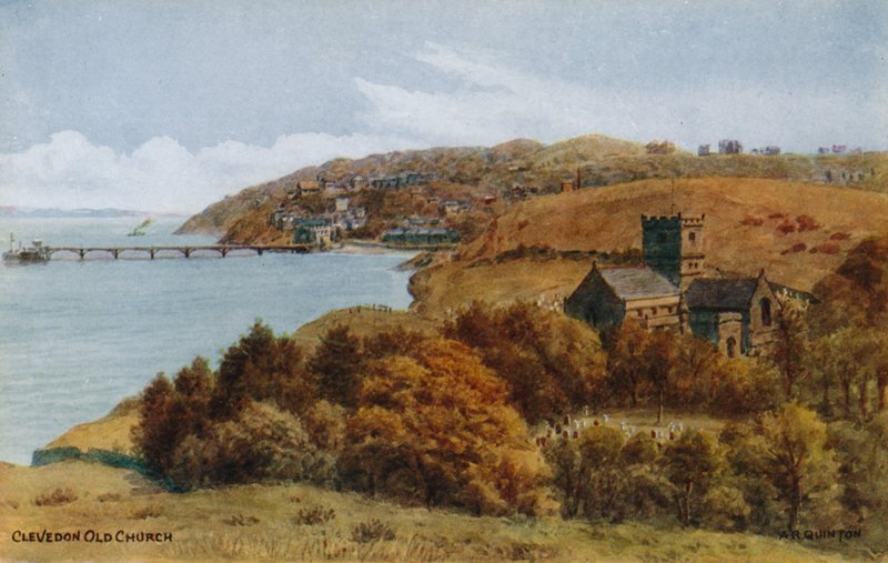 Clevedon régi templom alkotó: Alfred Robert Quinton