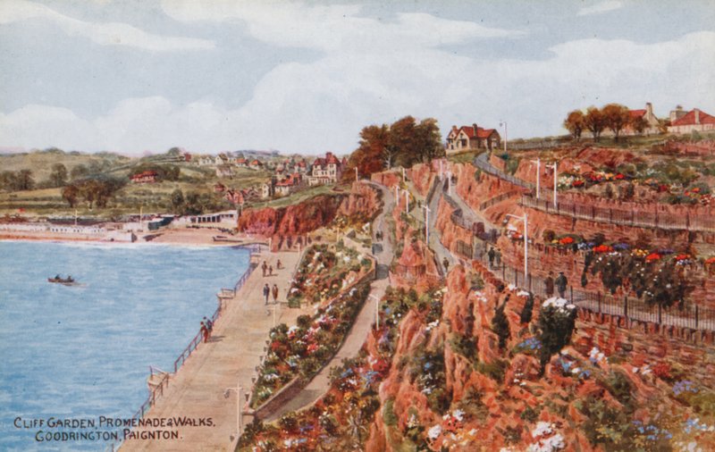 Cliff Garden, Promenade and Walks, Goodrington, Paignton alkotó: Alfred Robert Quinton