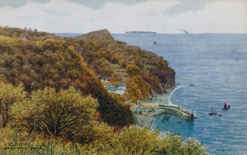 Clovelly, A Hobby Drive-ból alkotó: Alfred Robert Quinton