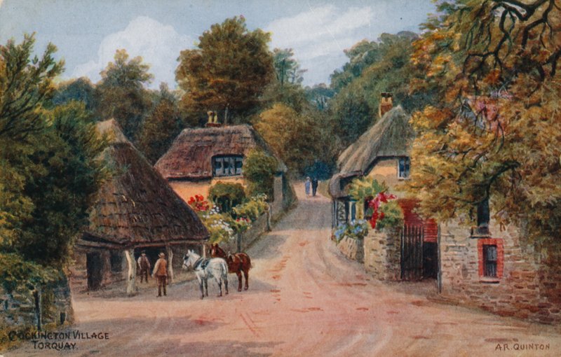Cockington Village, Torquay alkotó: Alfred Robert Quinton