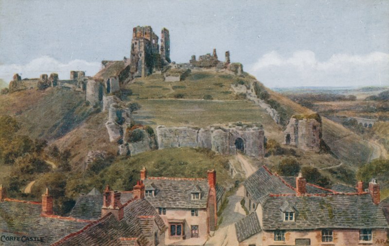Corfe kastély alkotó: Alfred Robert Quinton