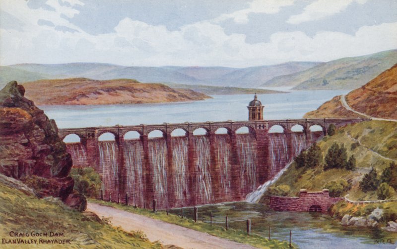 Craig Goch-gát, Elan-völgy, Rhayader alkotó: Alfred Robert Quinton