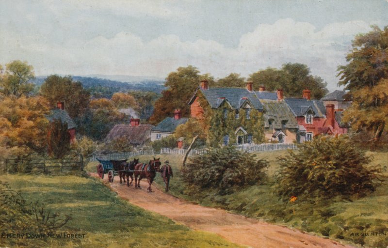 Emery Down, New Forest alkotó: Alfred Robert Quinton
