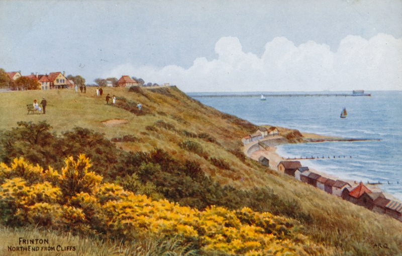 Frinton, North End a Cliffs felől alkotó: Alfred Robert Quinton