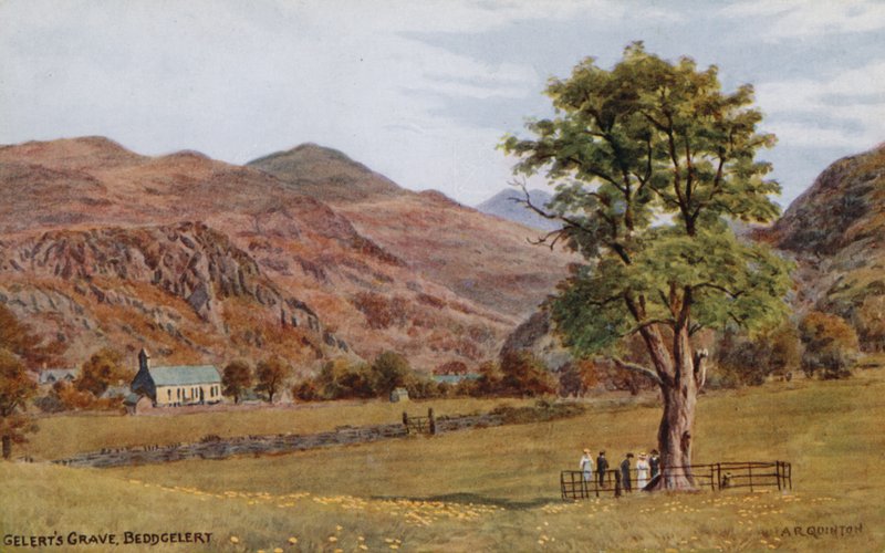 Gelert sírja, Beddgelert alkotó: Alfred Robert Quinton