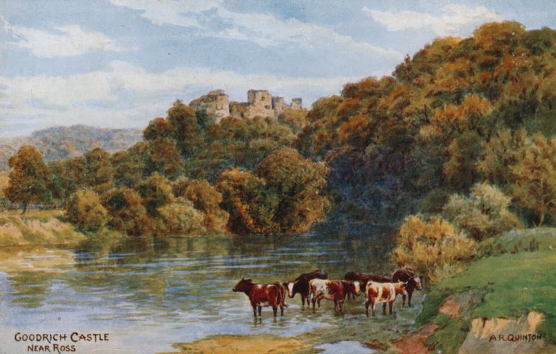 Goodrich kastély Ross közelében alkotó: Alfred Robert Quinton