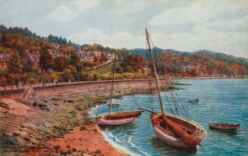 Grange-over-Sands, a mólótól alkotó: Alfred Robert Quinton