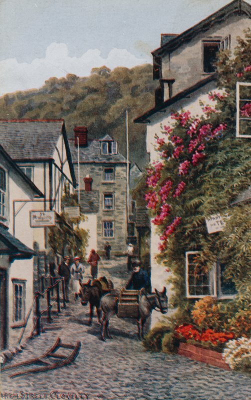 High Street, Clovelly alkotó: Alfred Robert Quinton