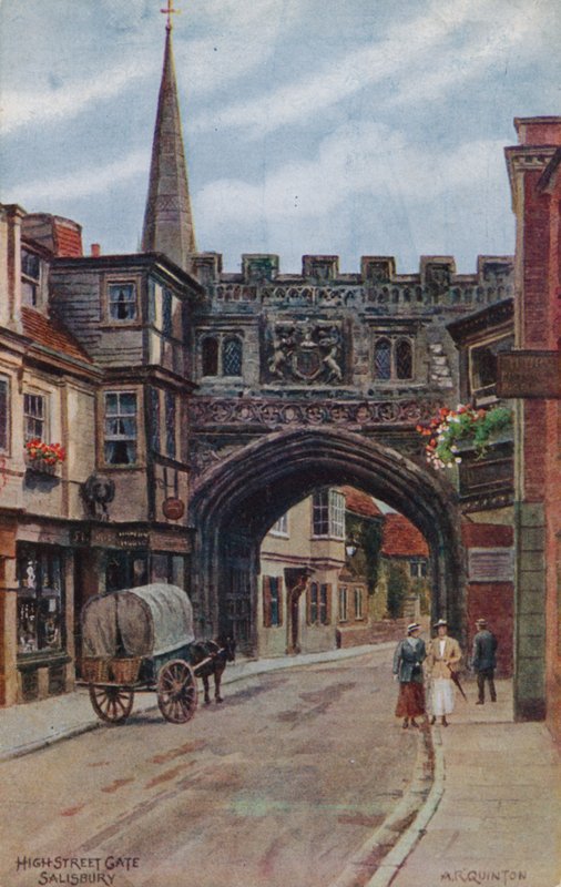 High Street Gate, Salisbury alkotó: Alfred Robert Quinton