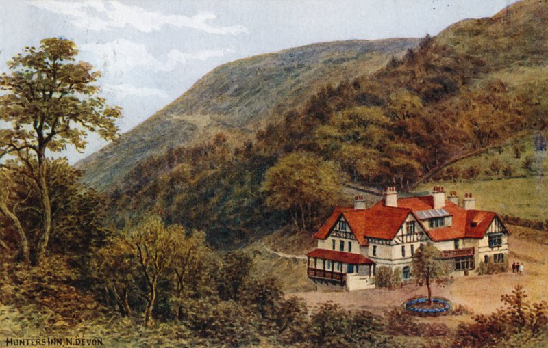 Hunters Inn, Észak-Devon alkotó: Alfred Robert Quinton