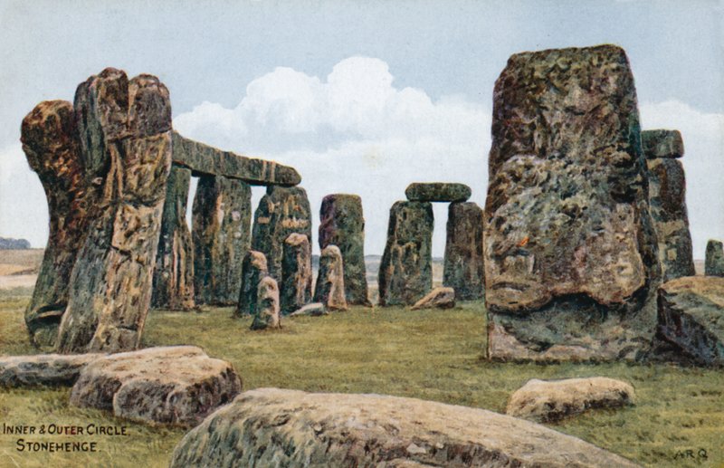 Belső és külső kör, Stonehenge alkotó: Alfred Robert Quinton