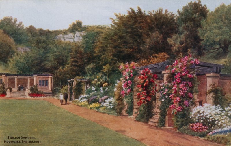 Olasz kertek, Holywell, Eastbourne alkotó: Alfred Robert Quinton