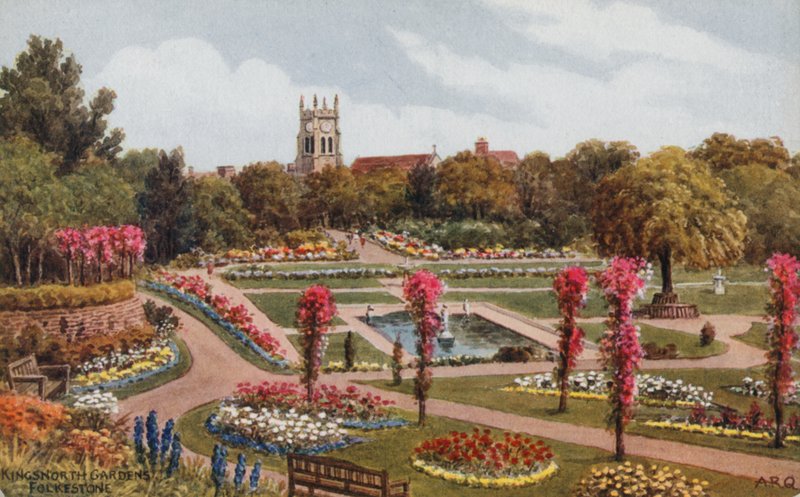Kingsnorth Gardens, Folkestone alkotó: Alfred Robert Quinton