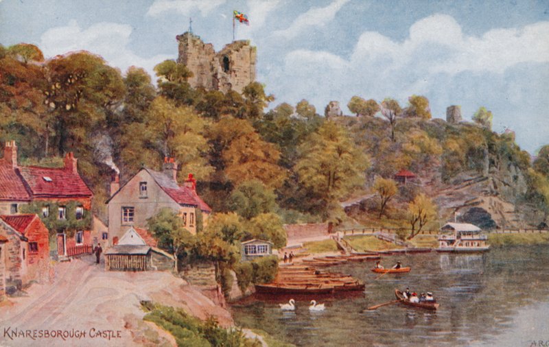Knaresborough kastély alkotó: Alfred Robert Quinton