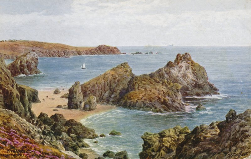Kynance Cove, Therill, Cornwall alkotó: Alfred Robert Quinton