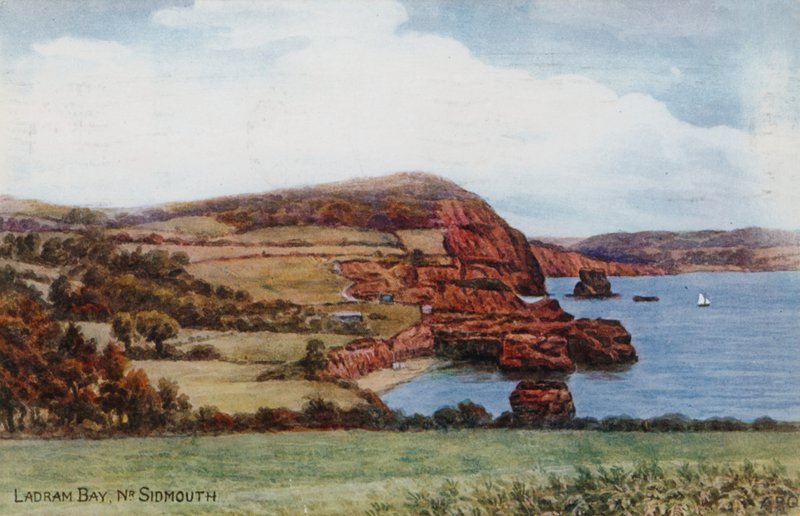 Ladram Bay, Nr Sidmouth alkotó: Alfred Robert Quinton