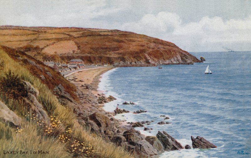 Laxey Bay, I of Man alkotó: Alfred Robert Quinton
