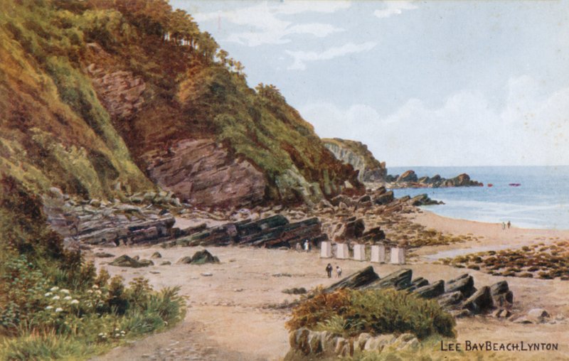 Lee Bay Beach, Lynton alkotó: Alfred Robert Quinton