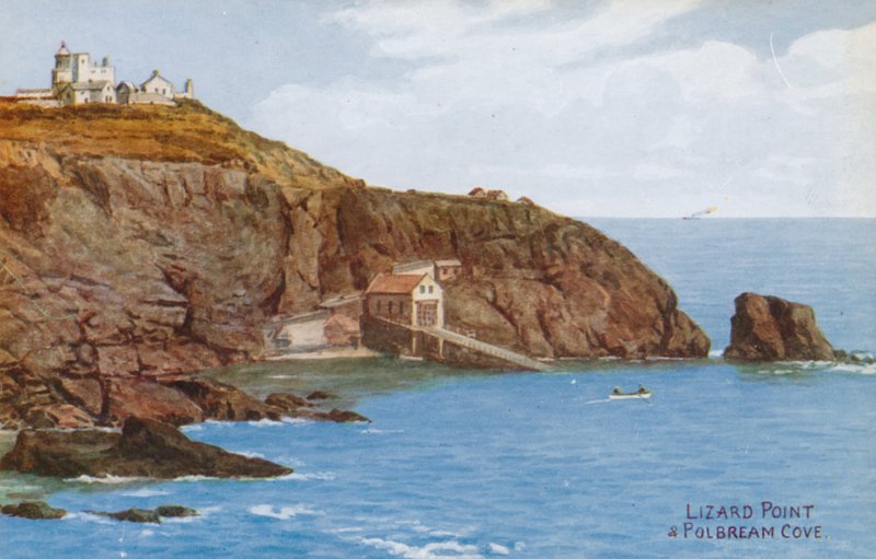 Lizard Point és Polbream Cove alkotó: Alfred Robert Quinton