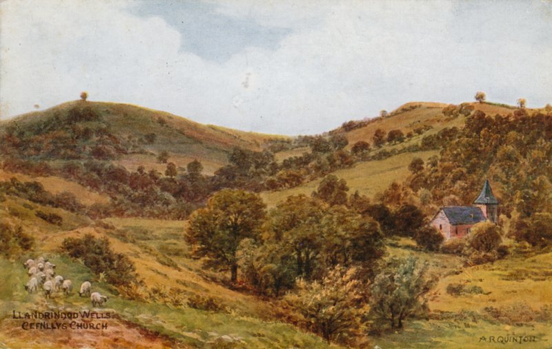 Llandrindod Wells, Cefnllys templom alkotó: Alfred Robert Quinton