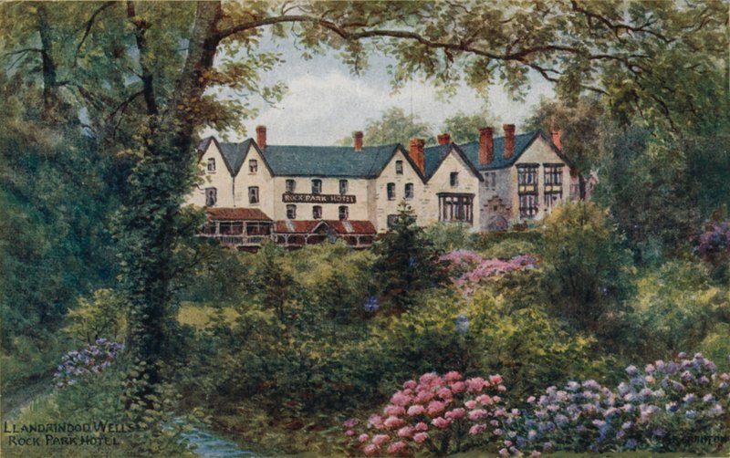Llandrindod Wells, Rock Park Hotel alkotó: Alfred Robert Quinton