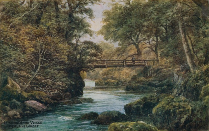 Llandrindod Wells, Az alpesi híd alkotó: Alfred Robert Quinton