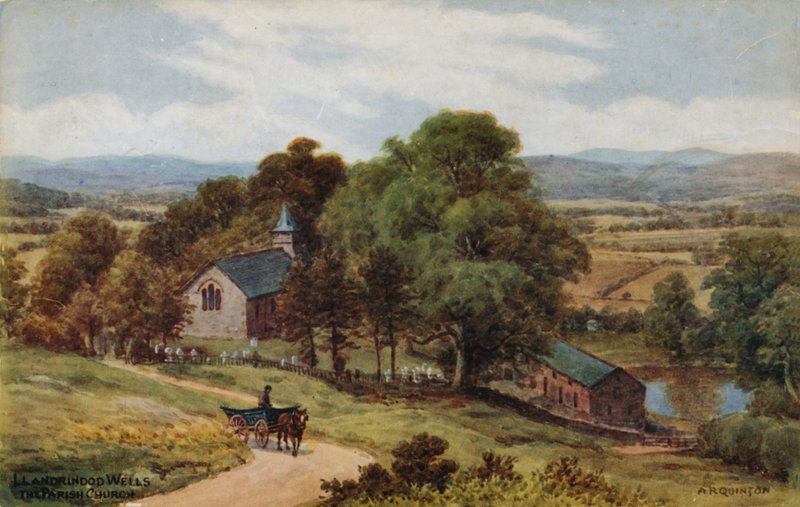 Llandrindod Wells, A plébániatemplom alkotó: Alfred Robert Quinton