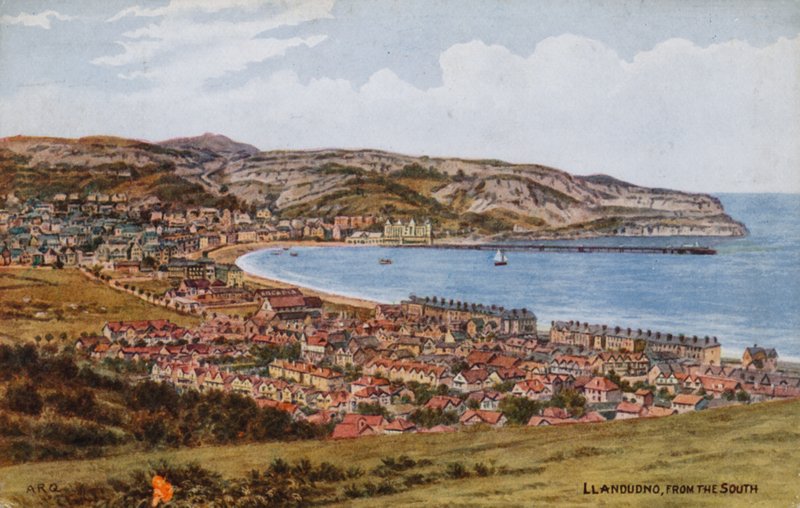 Llandudno, délről alkotó: Alfred Robert Quinton