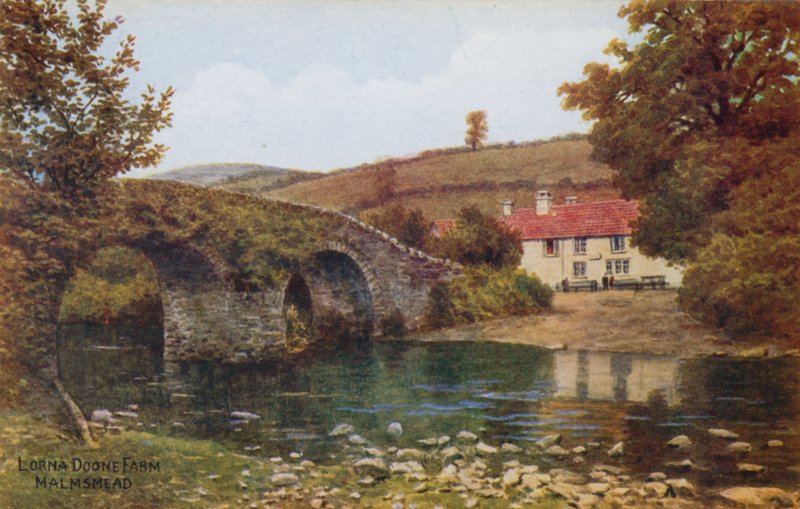 Lorna Doone Farm, Malmsmead alkotó: Alfred Robert Quinton