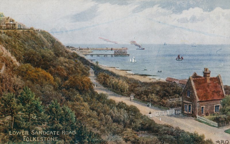 Lower Sandgate Road, Folkestone alkotó: Alfred Robert Quinton