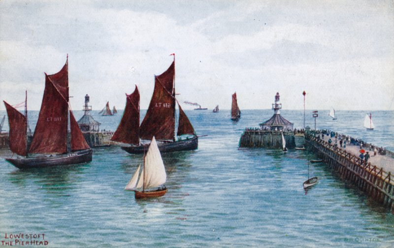 Lowestoft, The Pier Head alkotó: Alfred Robert Quinton