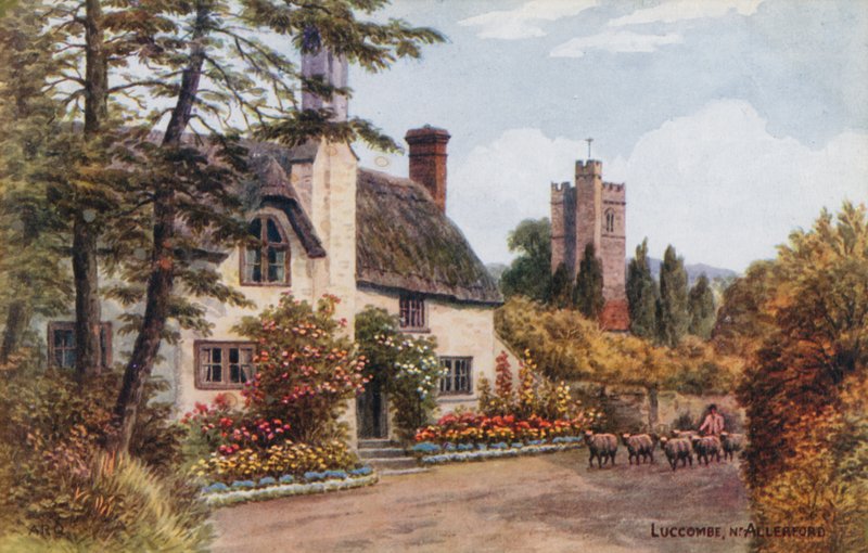 Luccombe, Nr Allerford alkotó: Alfred Robert Quinton